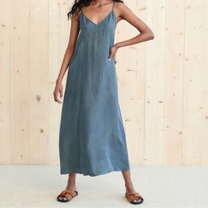 Jenni Kayne Rio Slip Dress in Ink size Small